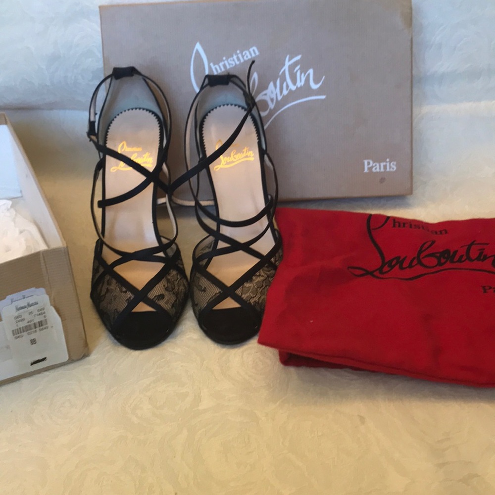 CHRISTIAN LOUBOUTIN heels, size 38